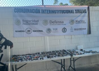 Realizan inspección en el penal de El Castillo, Mazatlán, y aseguran objetos ilícitos