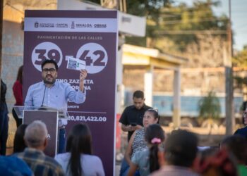 Obras con sentido social generan que las familias de Culiacancito vivan mejor: Juan de Dios Gámez