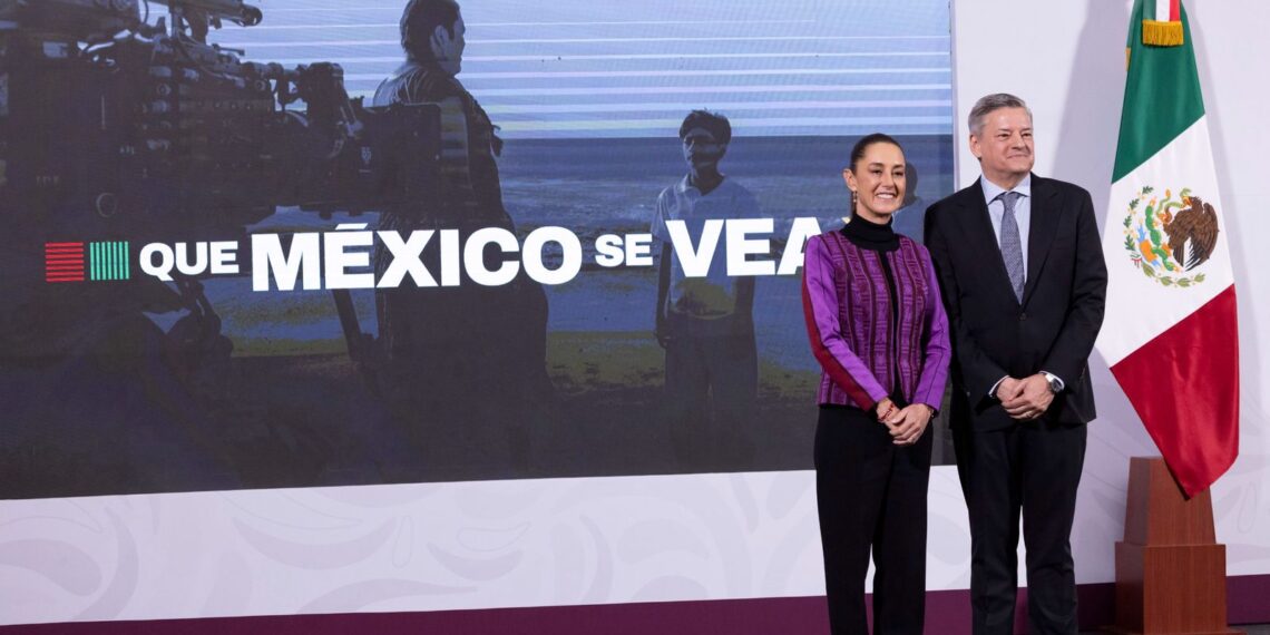 CEO de Netflix anuncia inversión de mil millones de dólares en México; comparte visión de hacer de México un lugar próspero y de oportunidades de la Presidenta Claudia Sheinbaum