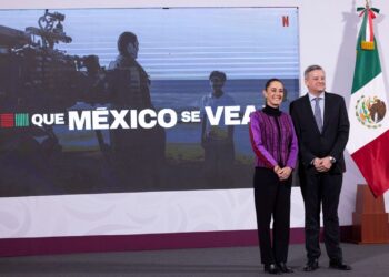 CEO de Netflix anuncia inversión de mil millones de dólares en México; comparte visión de hacer de México un lugar próspero y de oportunidades de la Presidenta Claudia Sheinbaum