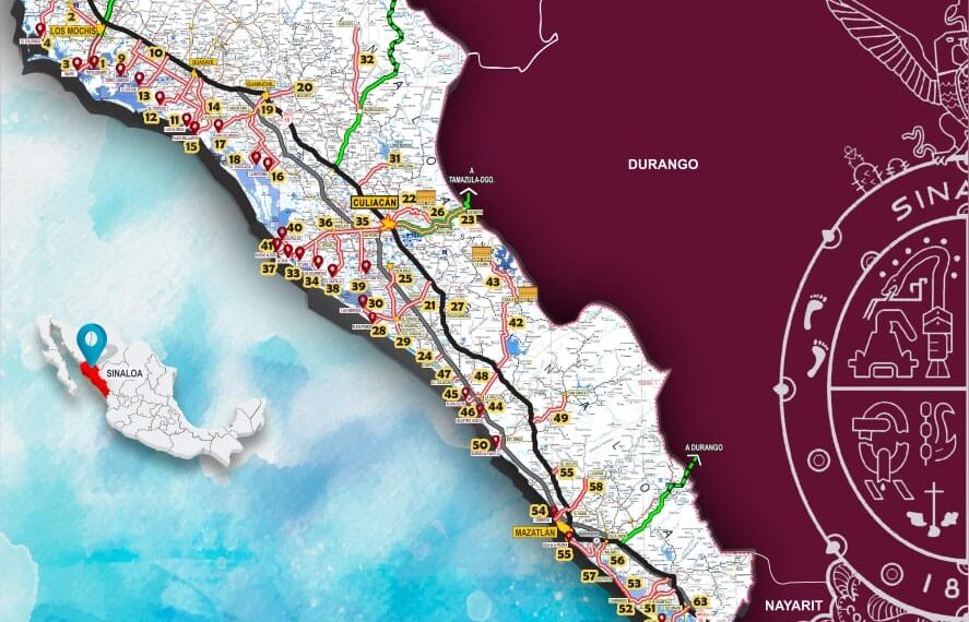 Gobierno del Estado rehabilita carreteras a 64 destinos turísticos