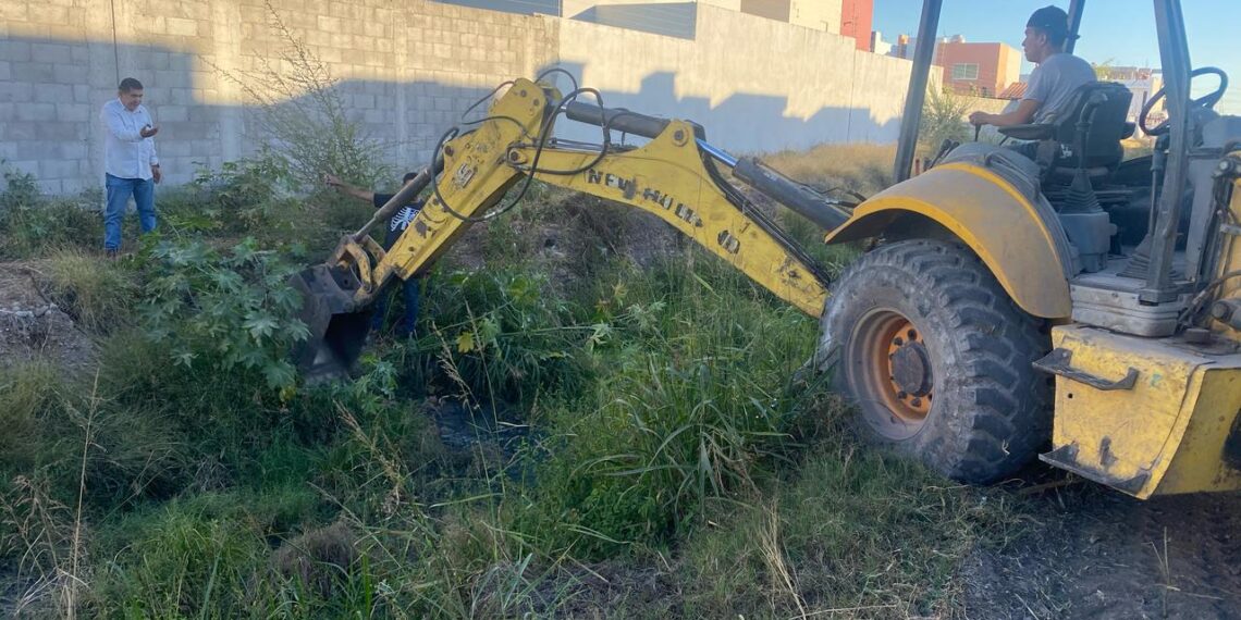 Inicia programa de limpieza y desazolve de arroyos, canales y drenes