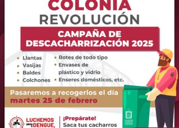 Exitosa jornada de descacharrización en la colonia Independencia