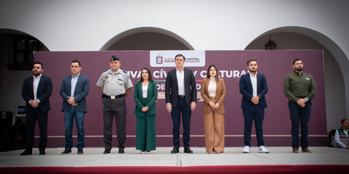 Realizan Festival Cultural 24 de Febrero en Conmemoración del Día de la Bandera