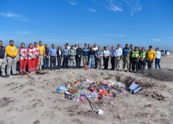 Autoridades destruyen alrededor de media tonelada de pirotecnia asegurada en Ahome