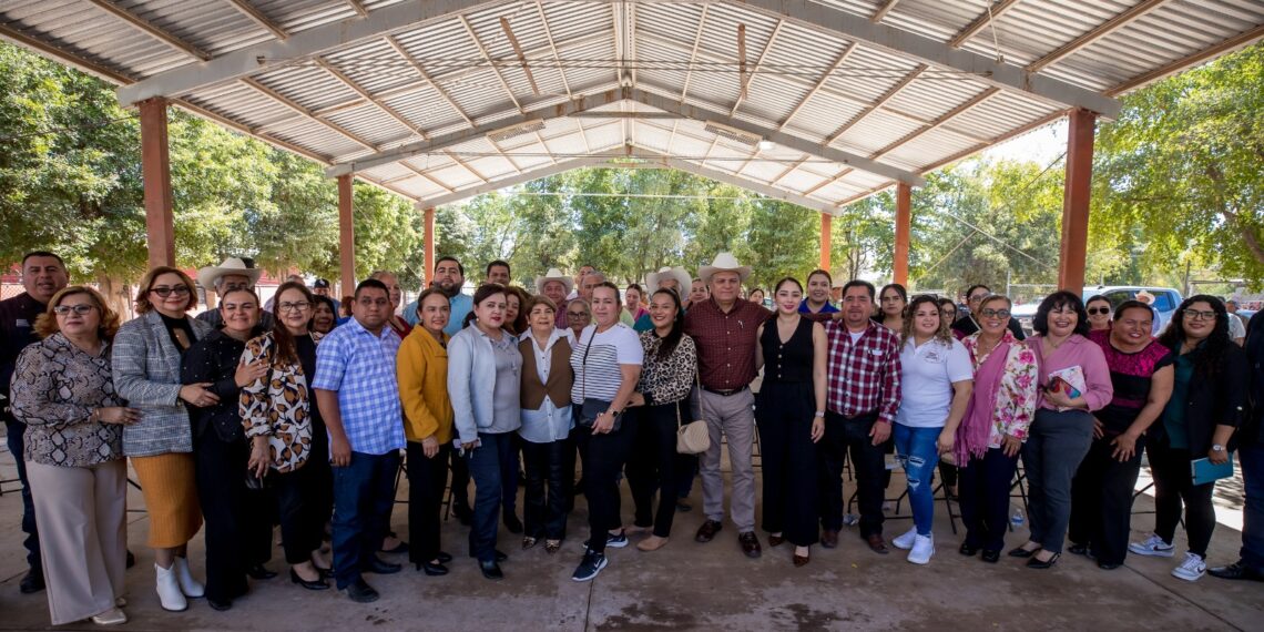 Vigilarán calidad de obras y transparencia de recursos, anuncia alcaldesa en asamblea en Nío