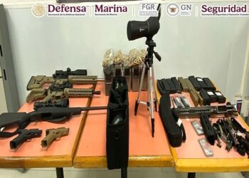 Detienen a estadounidense en  Tijuana por trafico de armas