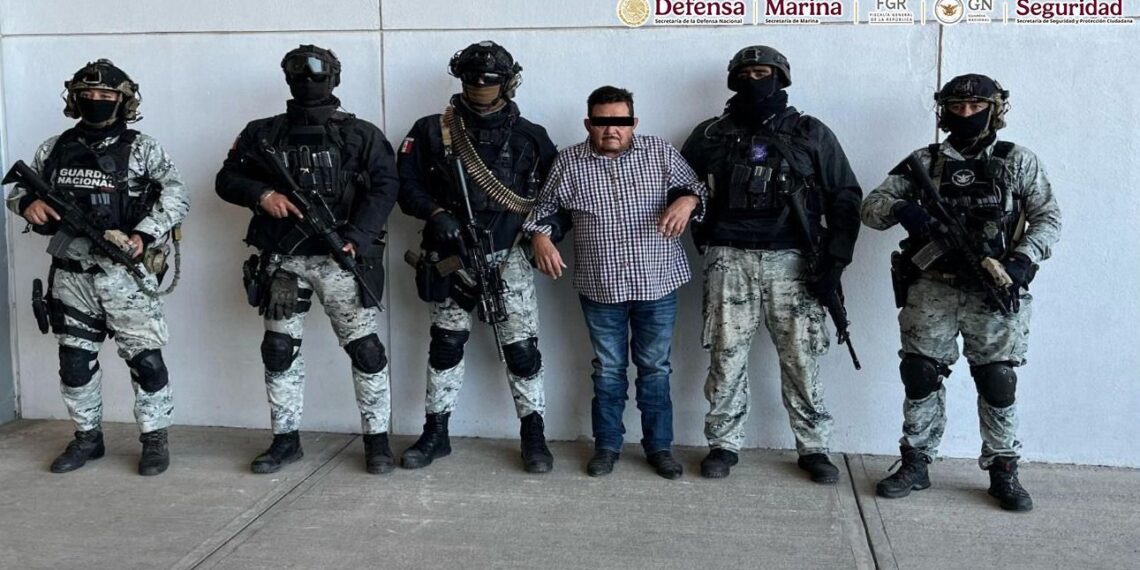 Detienen a Abraham Oseguera Cervantes, alias “Don Rodo”, identificado como hermano de Rubén Oseguera Cervantes, alias “Mencho