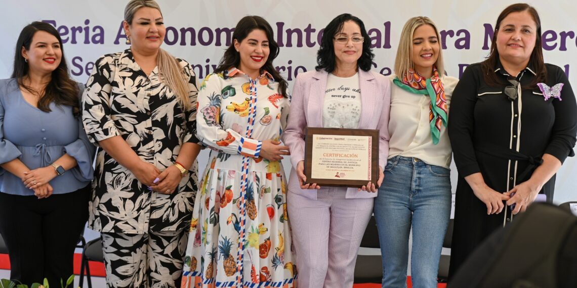Se llevó a cabo el 2do. Aniversario del Centro Regional de Justicia para las Mujeres de Mazatlán (CRJM)