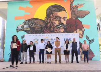 Para recibir información de toda la oferta profesional, la Preparatoria Emiliano Zapata fue sede de la 19na. Muestra Profesiográfica UAS 2025
