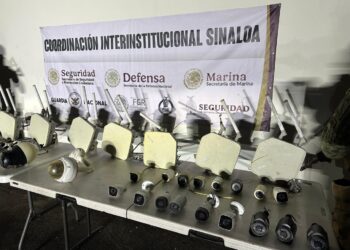 Se han retirado 434 cámaras clandestinas en Culiacán; extenderán operativo a otros municipios