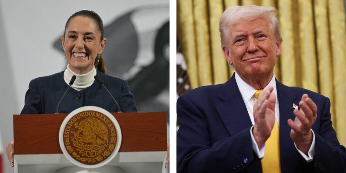 Donald Trump reconoció Claudia Sheinbaum por campaña contra el fentanilo