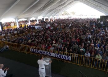 Presidenta Claudia Sheinbaum y Gobernador de Durango, Esteban Villegas anuncian universalidad de la pensión para personas con discapacidad en el estado