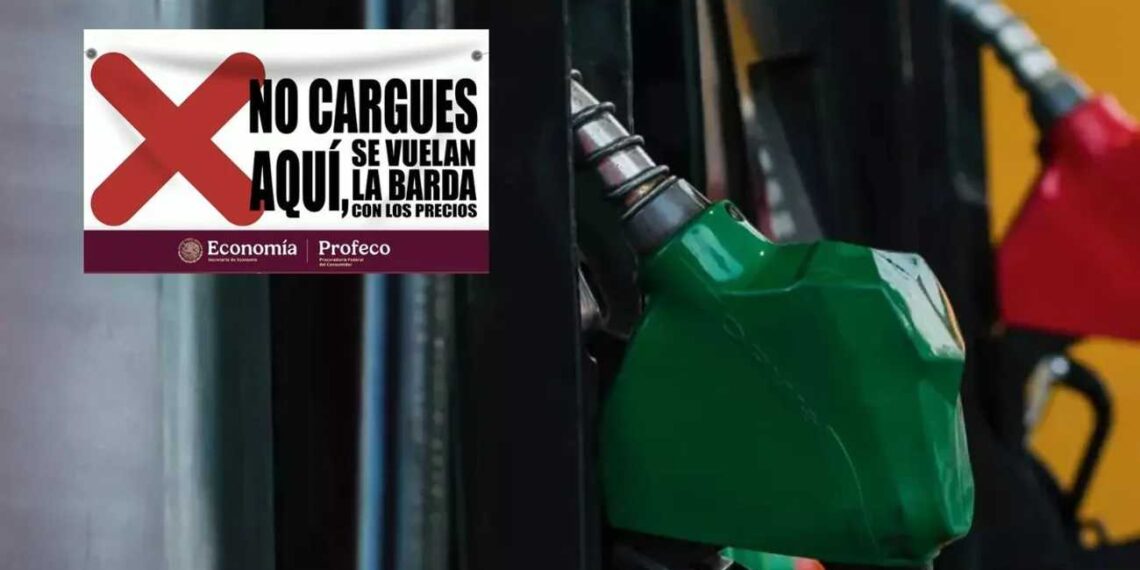 Profeco exhibe a gasolineras de Nuevo León que venden combustible caro