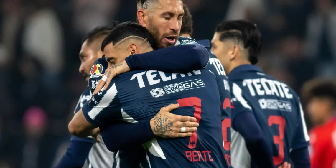 Rayados gana al Atlético San Luis, en el debut de Sergio Ramos en la Liga MX