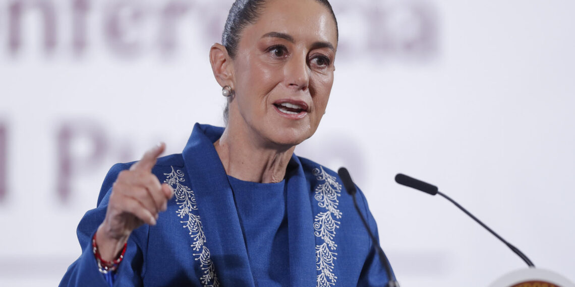 Sheinbaum “no acepta” dichos de Trump de que México está dirigido por cárteles
