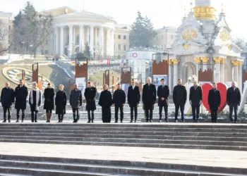Ucrania conmemora con sus aliados europeos y sin EE.UU. tres años de la invasión rusa