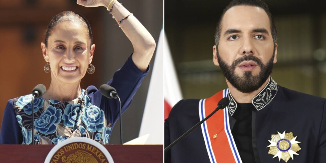 Sheinbaum celebra que la IA de X respondiera a Bukele que ella es la líder más popular