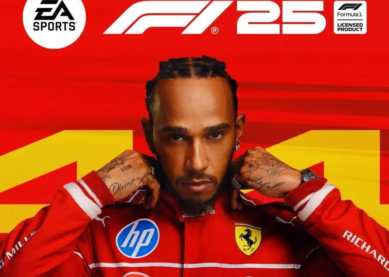 F1 25: Hamilton revela portada con Ferrari y fecha de lanzamiento