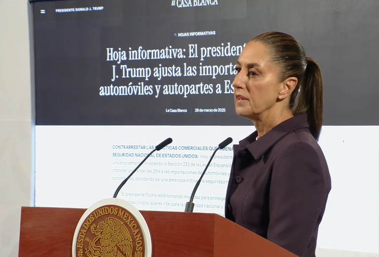 México dará “respuesta integral” a los aranceles de EE.UU. después del 2 de abril: Sheinbaum