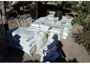 ‘Narcolaboratorio’ en Elota: aseguran precursores químicos para elaboración de metanfetamina