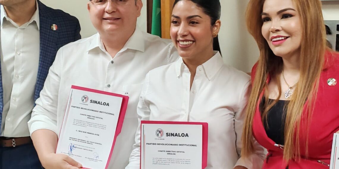 Noé Heredia Ayón asume la dirigencia del PRI Culiacán