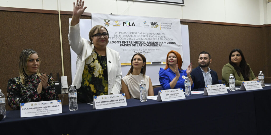 La UAS inaugura las Primeras Jornadas Internacionales de Intercambio de Experiencias sobre Investigación desde las Ciencias de la Educación