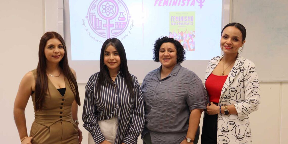 Grupo de investigación “Feminismo, Ciencia y Religión” de la Facultad de Ciencias de la Educación llevó a cabo un “Círculo de Lectura Feminista”