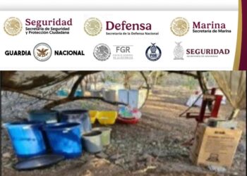 ¡Continúan los operativos! Aseguran  12 laboratorios clandestinos en Culiacán y Cosalá