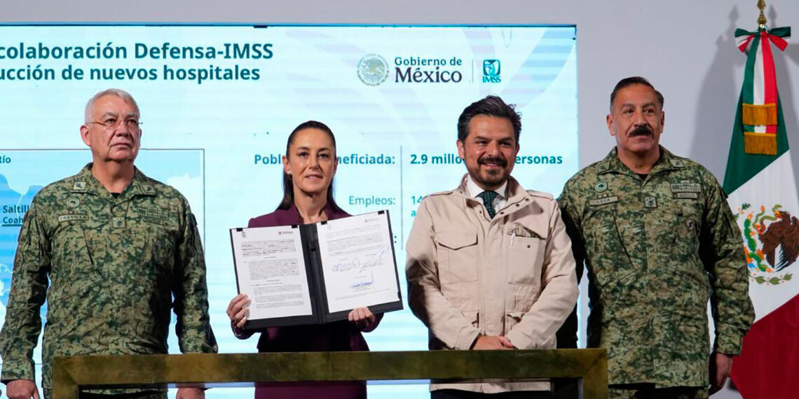 Ingenieros militares construirán siete hospitales del IMSS