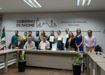 Ahome e ICATSIN firman convenio de colaboración