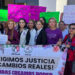 Priistas protestan en la Fiscalía y exigen alto a la violencia contra mujeres