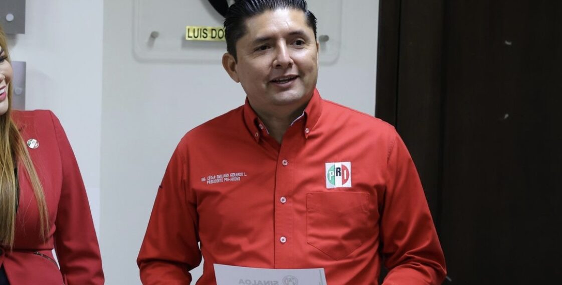 Asume César Emiliano Gerardo la Secretaría de Organización del PRI en Sinaloa