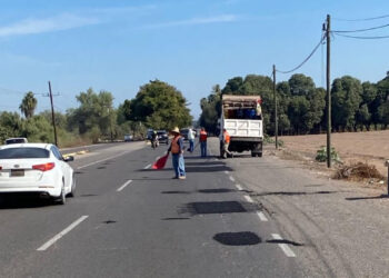 Al más del 90% la rehabilitación de carreteras en Sinaloa para Semana Santa
