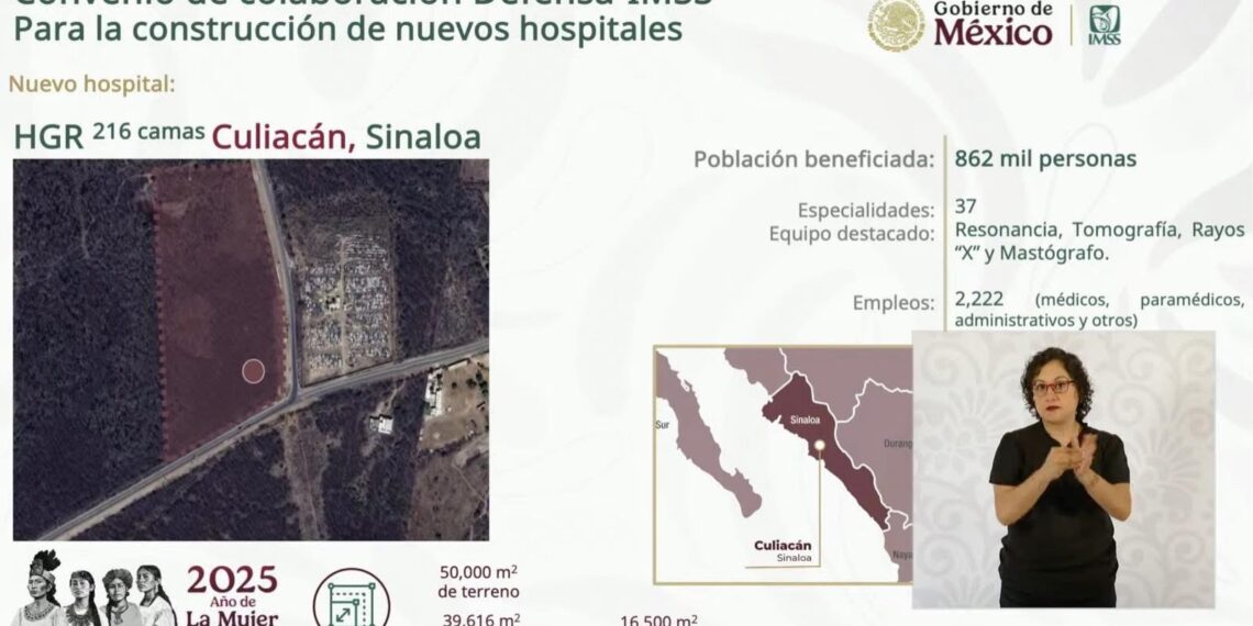 Construirán nuevo hospital del IMSS en Culiacán; ¿Dónde estará?