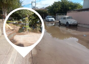 Vecinos del sector Parque reportan fuga de agua – NR | NOTICIAS 