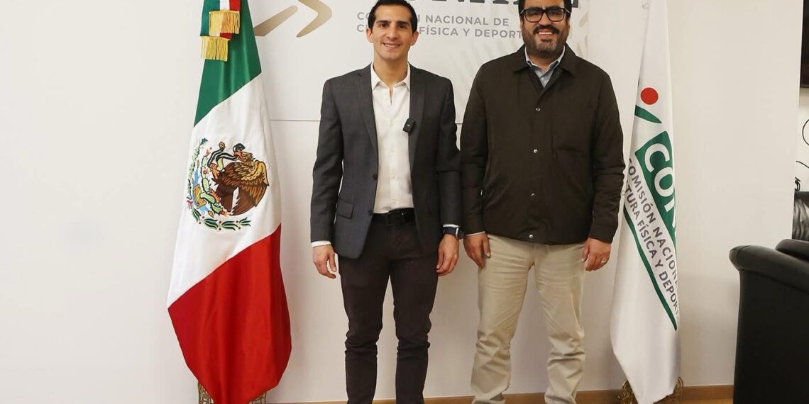 Juan de Dios Gámez y Rommel Pacheco acuerdan invertir más en infraestructura deportiva
