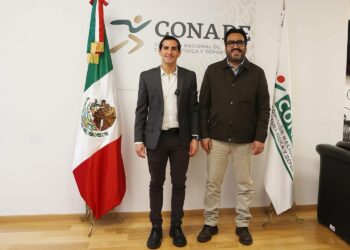 Juan de Dios Gámez y Rommel Pacheco acuerdan invertir más en infraestructura deportiva