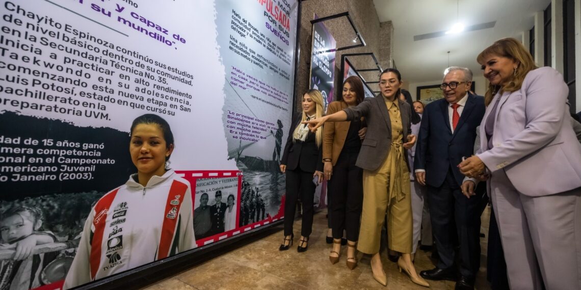 Chayito Espinoza es gloria de México en el mundo, y prueba viviente de la grandeza de nuestro estado: Rocha Moya