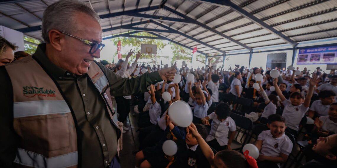 “Que ningún niño o niña padezca problemas de salud” afirma Rocha, al poner en marcha la Estrategia Nacional Vive Saludable, Vive Feliz