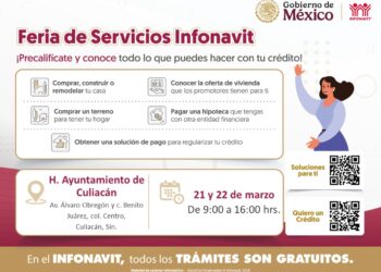 Infonavit realizará mega feria de servicios en Culiacán