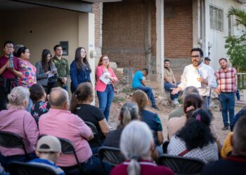 Juan de Dios Gámez anuncia obra de pavimentación para la colonia Nuevo México
