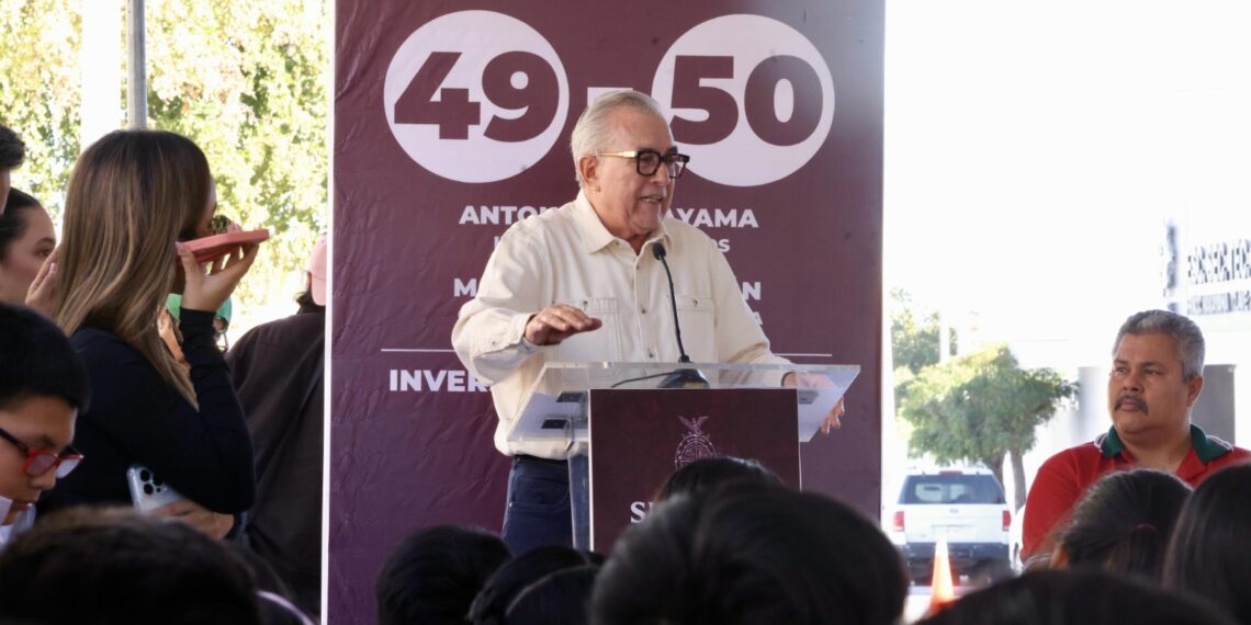 “Mejoramos condiciones de movilidad para alumnos y ciudadanos”: Gobernador Rocha, al entregar calles en Barrancos