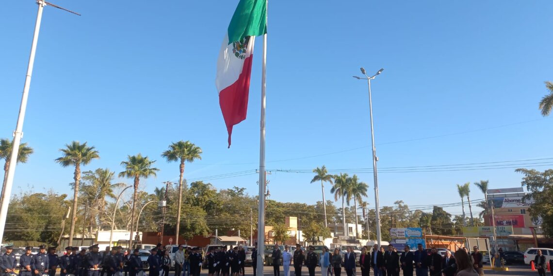 Ayuntamiento Ahome realiza izamiento de la bandera por el 219 aniversario del natalicio de Benito Juárez – NR | NOTICIAS