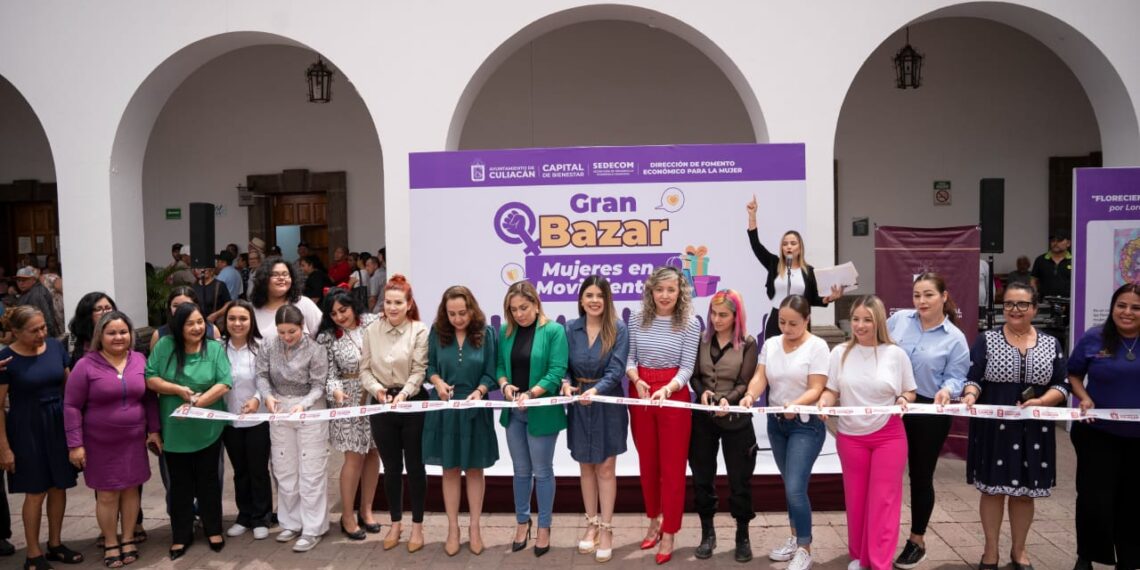 Bazar Mujeres en Movimiento reúne a más de cien emprendedoras culiacanenses
