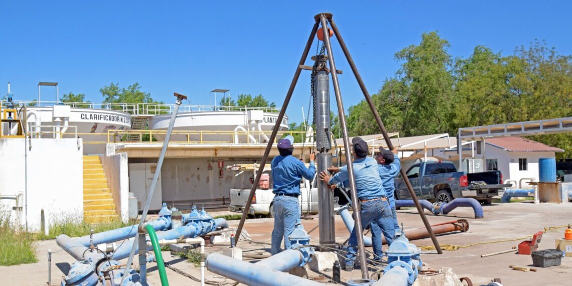 JAPAF inicia instalación de segundo motor en la planta potabilizadora de El Fuerte