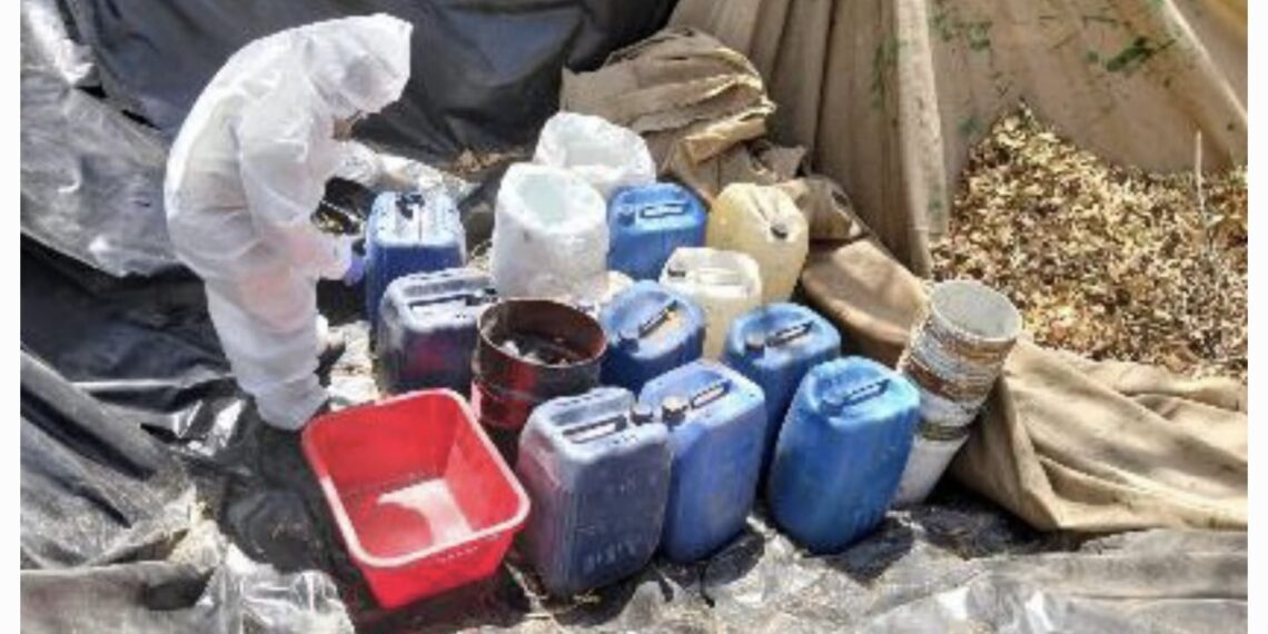 Aseguran 18 laboratorios clandestinos en Culiacán, Cosalá y Mocorito