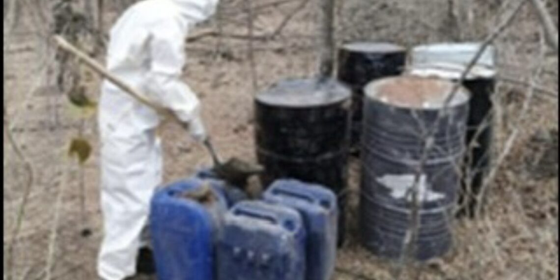 En Culiacán, Elota y Cosalá, aseguran 10 ‘narcolaboratorios’