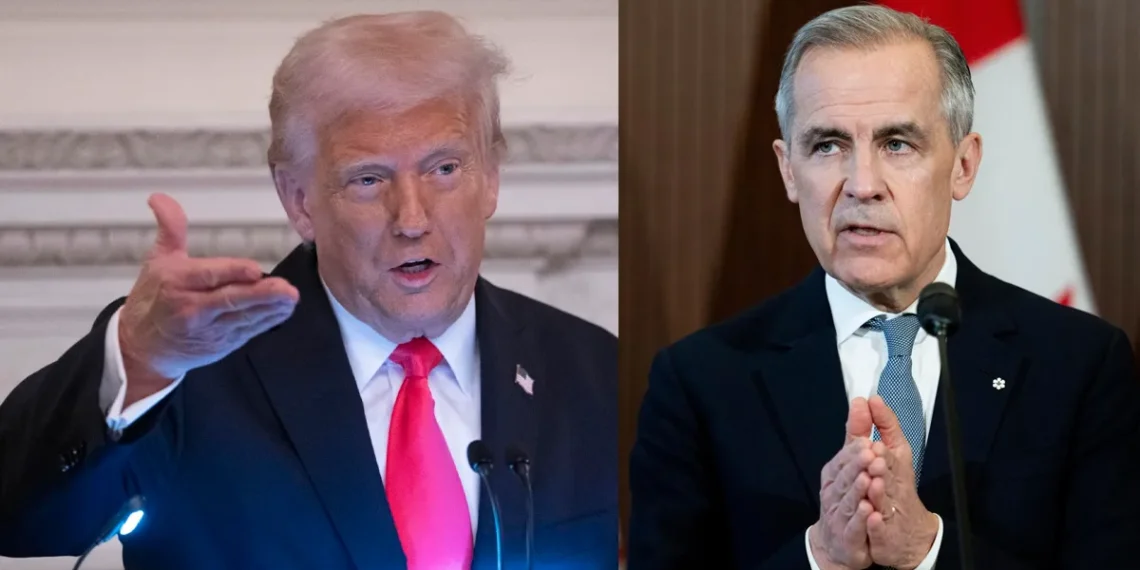 Trump sostiene llamada “extremadamente productiva” con Carney