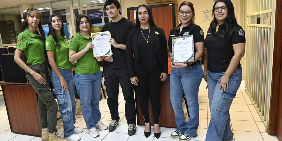 Alumnos de la Licenciatura de Biología de la UAS ganan primeros lugares en el Quinto Encuentro de Experiencias Brigadistas del Servicio Social